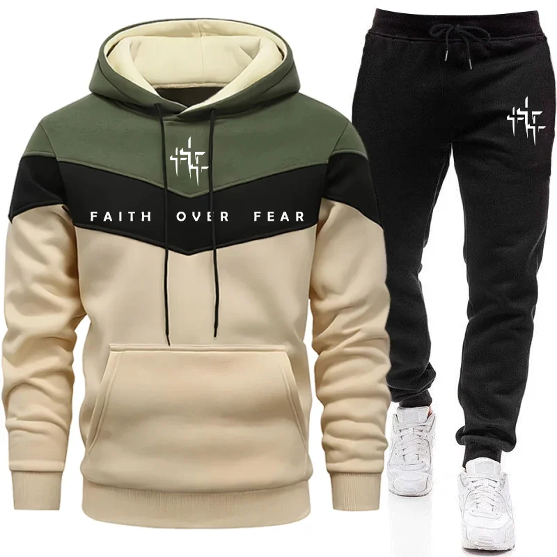 Joggers Pants - Conjunto Deportivo para Hombre Faith Over