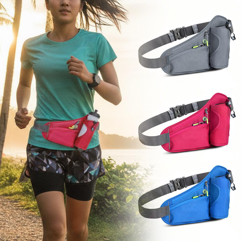 Running Belt - Riñonera Deportiva con Porta Botella de