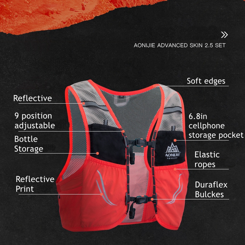 AONIJIE-mochila ligera C932 pa - Hydration Vest reseña y precio