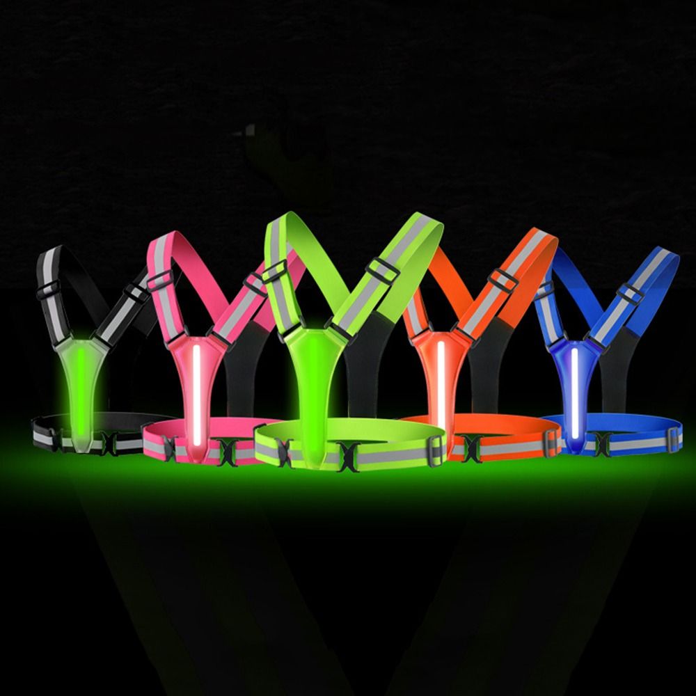 Chaleco reflectante LED recarg - Running Visibility Gear reseña y precio