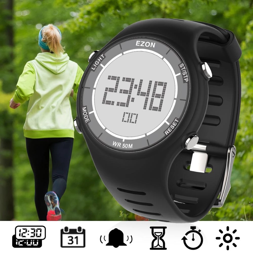 EZON nueva moda mujer reloj de - Running Watch reseña y precio