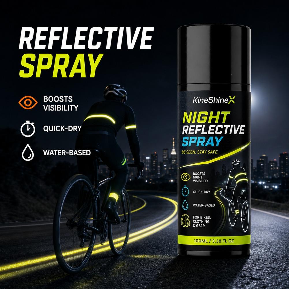 Spray reflectante nocturno de  - Running Visibility Gear reseña y precio