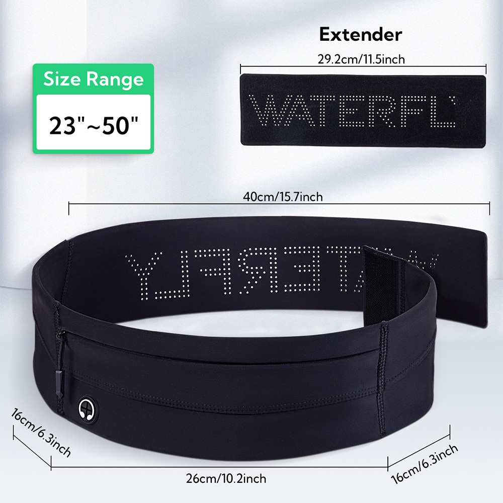 Riñonera para correr WATERFLY, - Running Belt reseña y precio