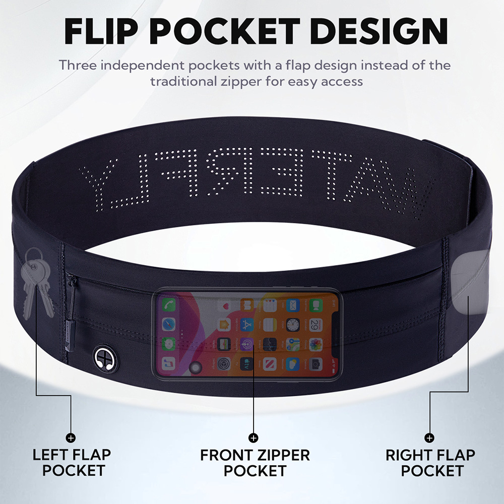 Riñonera para correr WATERFLY, - Running Belt reseña y precio
